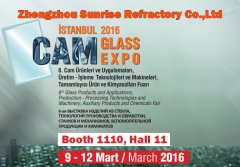 Zhengzhou Sunrise Refractory will attend the ＂Istanbul Glass 2016＂